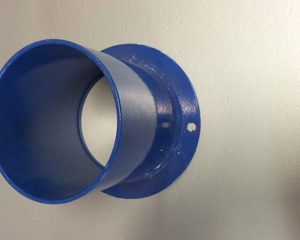 Set flange automatic discharger 89 blue